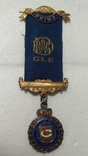 Масонская медаль. Серебро, 1951 год (П1), фото №2
