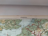 Антикварная карта 1927г. Франция, фото №8