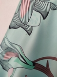 Шелковый платок с изображением цветов Лилий , made in Italy, фото №13