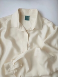 Винтажная 100% шелковая рубашка Canda, фото №3