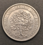 5 марок 1927 р. Веймарська республіка. Дубок, фото №2