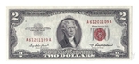 2 Доллара США 1953 Год, фото №2