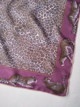 Шелковый шейный платок с леопардами Codello, фото №7
