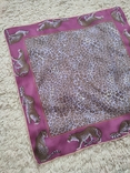 Шелковый шейный платок с леопардами Codello, фото №10