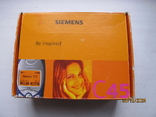 Моб. телефон Siemens C45 коробка + доки, фото №2
