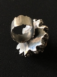 Срібний масивний фірмовий перстень PAMPALONI (срібло 925 пр, вага 32,6 гр) Італія, photo number 13