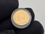 Золотая монета 1/10 oz Крюгерранд 1983 Южная Африка, фото №4