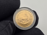 Золотая монета 1/10 oz Крюгерранд 1983 Южная Африка, фото №5