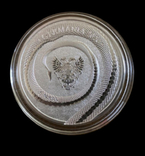 5 марок Германия 2020-Germania Mint-Фафнир-Дракон-Первая из серии-серебрo 1 Oz, фото №5