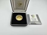 Золотая монета 1/4oz Чемпионат Мира По Футболу 2006 Германия 25 долларов 2006 Австралия, фото №2