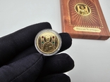 Золотая монета "Православные святые - Николай Чудотворец", фото №4