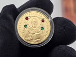 Золотая монета "Православные святые - Николай Чудотворец", фото №9