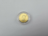 Золотая монета 1/4oz Архистратиг Михаил 5 гривен 2014 Украина, фото №2