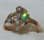 Кольцо с бриллиантами СССР 583, фото №4