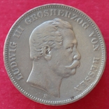 Гессен, 5 марок, 1876г., фото №8