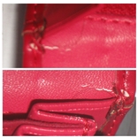 Червоний вживаний жіночий гаманець-портмоне "MONI CE", фото №8