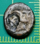 Стародавня монета. Надчекан., фото №2