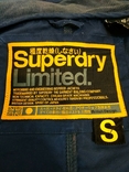 Куртка чоловіча джинсова Потужна вітровка SUPERDRY p-p S, фото №11