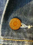 Куртка джинсова чоловіча LEVI STRAUSS коттон р-р М, фото №5
