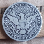  HALF DOLLAR. 1908 год. Серебро., фото №8