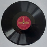 Пластинка граммофонная, Диам 25 см. Виступ сталіна 9 травня 1945, фото №3