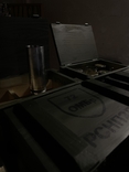 Імітація ящика з під ручних гранат доповнений чарками за основі стріляних гільз, фото №4