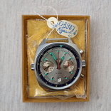 Новий годинник Poljot Chronograph імені "Кунішев" 3133 СРСР з документами (на ходу), фото №3