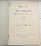 Каталог Michel Briefmarken Sonder-katalog 1950 Deutschland, фото №3