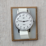 Новий годинник Луч Тонкий Кварц СРСР з документами (на ходу), фото №3