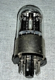 Лампа 6Н8С Цоколь Метал с Дырчатым Анодом., фото №4