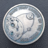 Медаль "Висадка людини на місяць", Аполлон 11, фото №4