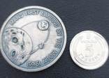 Медаль "Висадка людини на місяць", Аполлон 11, фото №5