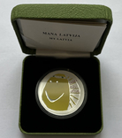 5 евро 2018 Латвия "Моя Латвия" (серебро), фото №2