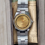Новий годинник Slava Quartz СРСР з документами (на ходу), фото №3