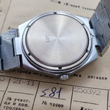 Новий годинник Slava Quartz СРСР з документами (на ходу), фото №7