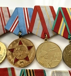 Медалі "ХХХ та 40 лет ВС". Комплект ювілейних медалей., фото №4