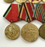 Медалі "ХХХ та 40 лет ВС". Комплект ювілейних медалей., фото №6