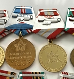 Медалі "ХХХ та 40 лет ВС". Комплект ювілейних медалей., фото №10