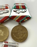 Медалі "ХХХ та 40 лет ВС". Комплект ювілейних медалей., фото №11