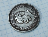10 лит 1938 год XX лет Республике - серебро, фото №3