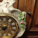Настольные кварцевые часы в фарфоровом корпусе Sitzendorf. Германия., фото №7