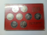 Набор из 8 памятных монет в пенале. Госбанк СССР. Пруф., фото №2