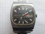 Годинник "Слава", 27 коштовностей, з автопідзаводом, виробництва СРСР., фото №2