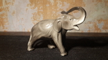 Старинный фарфоровый слон. Германия 20-30е, фото №2