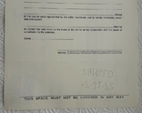 Сертифікат на акції освітньої компанії США 1971 року на 100 акцій, фото №8