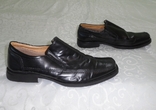 Туфлі чоловічі шкіряні чорні лофери 42 розмір, фото №4