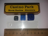 Игральные кости Футляр Casino Park Nova Gorica Slovenia, фото №5
