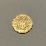 20 франков 1930, Швейцария, Хелветия, золото, фото №6