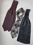 Чоловіча шовкова краватка, галстук, платок на шию Аскот, бренд Edsor, numer zdjęcia 5