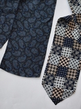 Чоловіча шовкова краватка, галстук, платок на шию Аскот, бренд Edsor, numer zdjęcia 12